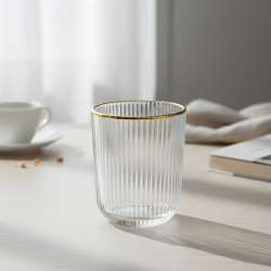 Glass Cups 250 ml Set 6 Pcs